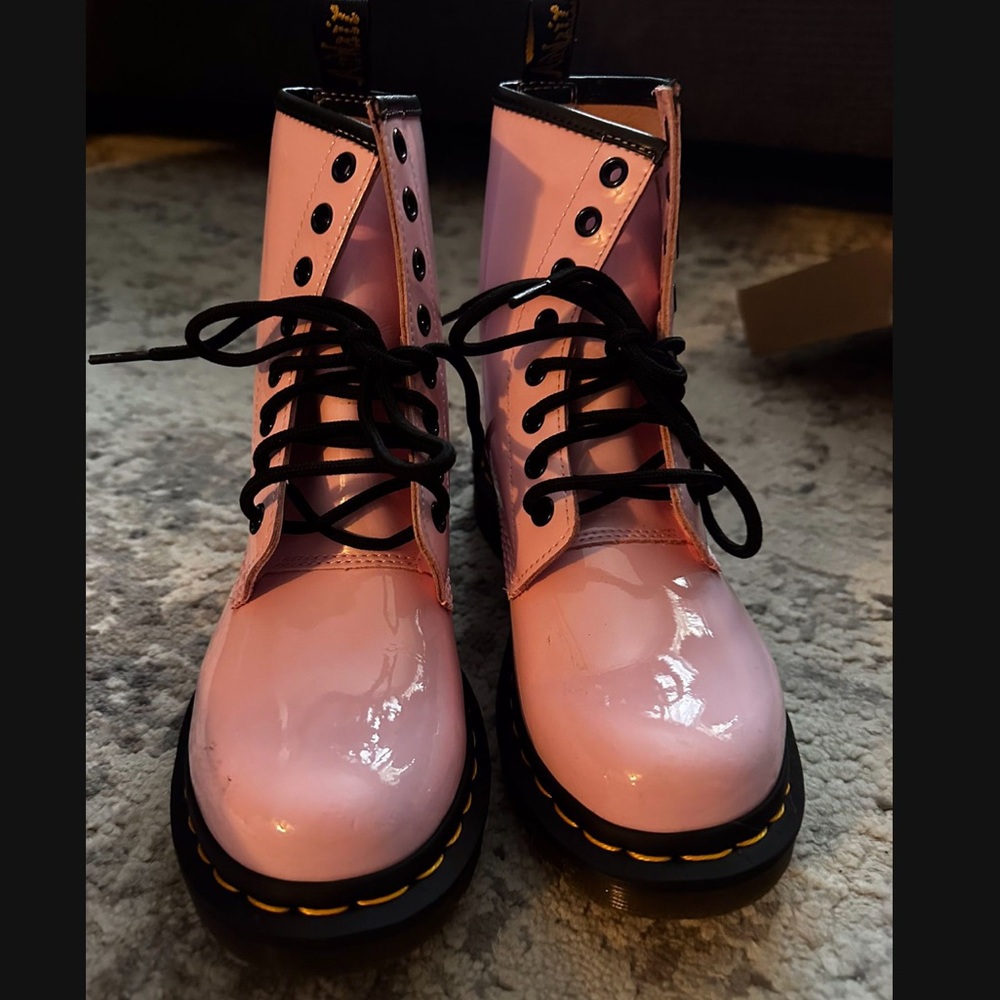 Doc Martens Pale Pink Boots